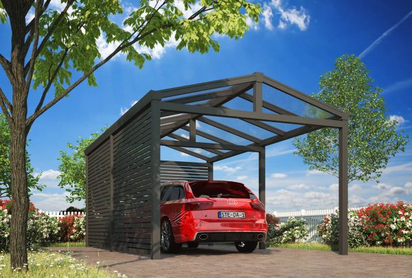 Satteldachcarport 368x500cm (BxT) freistehend Jetzt online