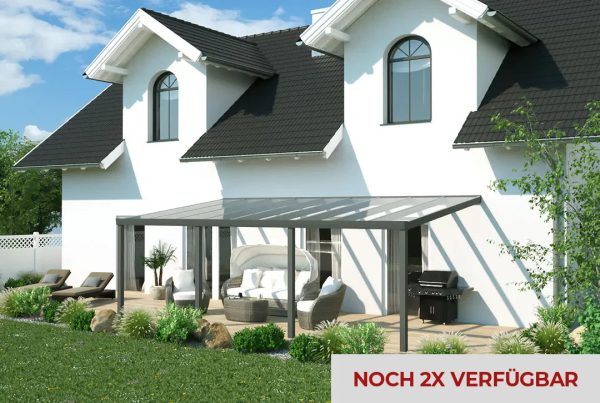 Terrassenüberdachung 7x4m Aluminium Wandanbau LIMITED EDITION Online-Verkauf