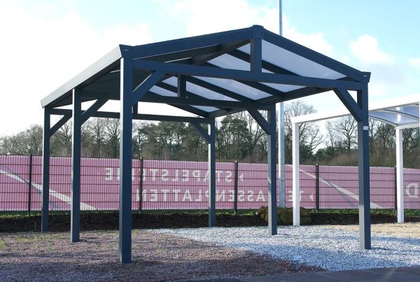 Satteldachcarport 368x500cm (BxT) freistehend Jetzt online – Bild 3