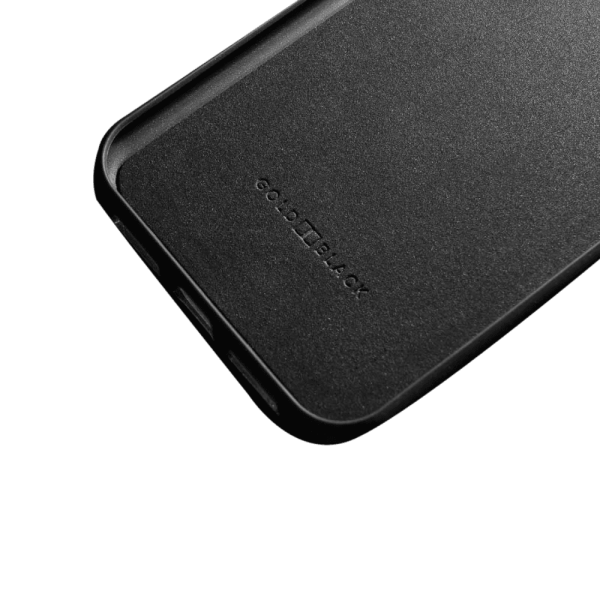 iPhone 11 Pro Max Lederhülle mit Fingerschlaufe Python Tiefschwarz Jetzt online – Bild 2