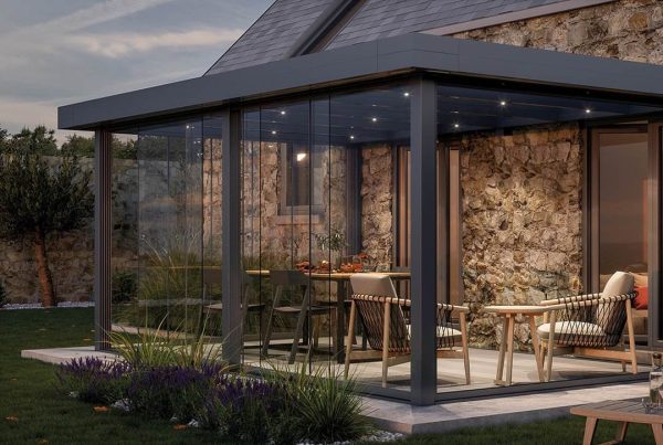 Terrassenüberdachung Flachdach 4x2,5m Freistehend Online-Schn?ppchen – Bild 3