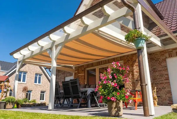 Terrassenüberdachung aus Leimholz, Freistehend Jetzt online – Bild 4